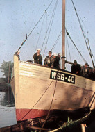 Polsko 1964 – návštěva v přístavu ve Gdyni a hry na pláži