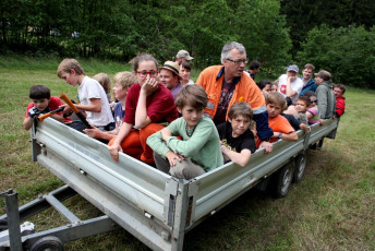 Stavba tábora 555 2015