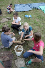 Stavba tábora 555 2015