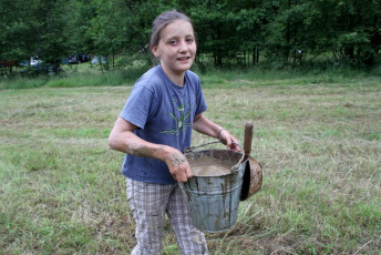 Stavba tábora 555 2015