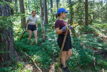 Stavba Tábora 1.8.2020 - 2.8.2021