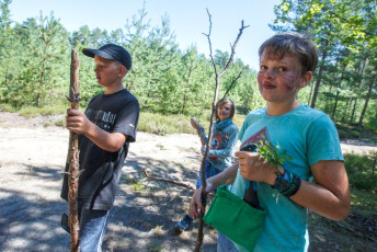 Stavba Tábora 1.8.2020 - 2.8.2021
