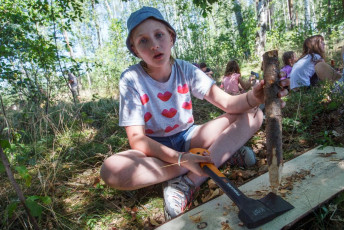 Stavba Tábora 1.8.2020 - 2.8.2021