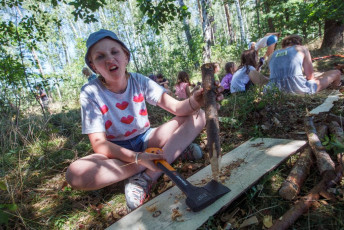 Stavba Tábora 1.8.2020 - 2.8.2021