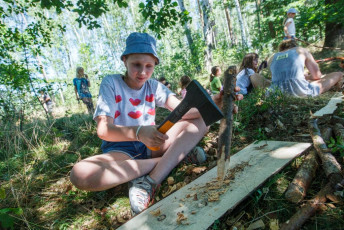 Stavba Tábora 1.8.2020 - 2.8.2021