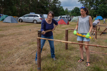 Stavba Tábora Radvánec 26.6-27.7.21