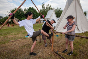 Stavba Tábora Radvánec 26.6-27.7.21