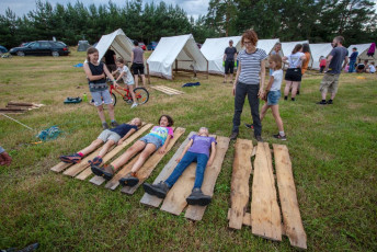 Stavba Tábora Radvánec 26.6-27.7.21