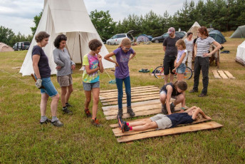 Stavba Tábora Radvánec 26.6-27.7.21
