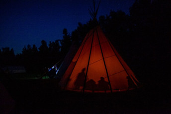 Stavba Tábora Radvánec 26.6-27.7.21