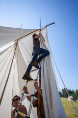 Stavba Tábora Radvánec 26.6-27.7.21