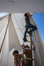 Stavba Tábora Radvánec 26.6-27.7.21