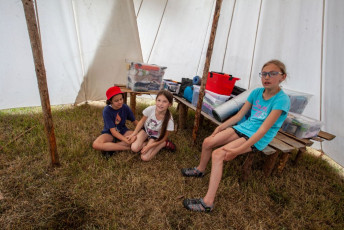 Stavba Tábora Radvánec 26.6-27.7.21