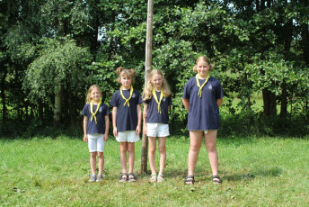 potapky pred stozarem